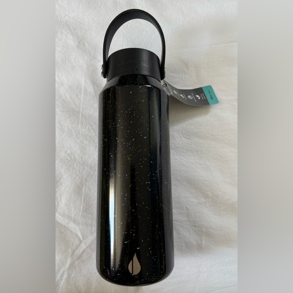 Elemental 40oz Insulated Water Bottle -Black Speckle - Picture 2 of 6